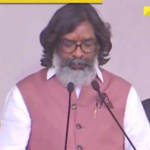 JMM leader Hemant Soren takes oath as 14th Chief Minister of Jharkhand