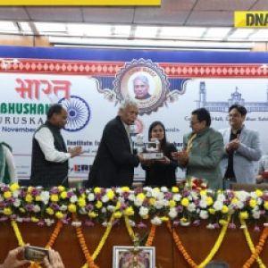 Bharat Vibhushan Puraskar 2024: Honoring Excellence Across The Nation at Delhi Vidhan Sabha