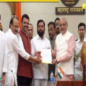 Maharashtra: Devendra Fadnavis, Eknath Shinde, Ajit Pawar stake claim to form govt, swearing-in to be held tomorrow