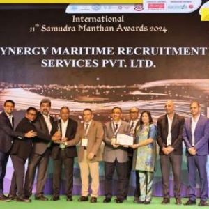 Synergy Marine Group recognised as ‘Crewing Company of the Year’ for exemplary response to “DALI” incident