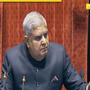 Opposition moves no-confidence motion against Rajya Sabha chairperson Jagdeep Dhankar