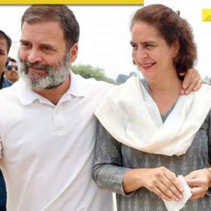 Priyanka Gandhi slams FIR against LoP Rahul Gandhi, calls it ‘symbol of government’s desperation’