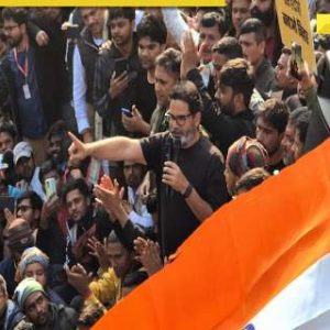 ‘Becoming Lathi-Tantra’: Prashant Kishor joins protesting BPSC aspirants to demand re-exam in Bihar