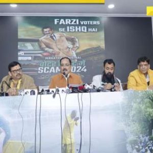 ‘Farzi Voter se Ishq Hai’: BJP unveils new poster, targets AAP over voter list ‘discrepancy’