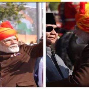 PM Modi’s vibrant multicoloured turban for 76th Republic Day celebrations is the talk of the town!