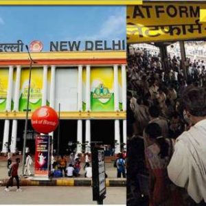 What led to stampede at New Delhi Railway Station that killed 15 people? 10 points