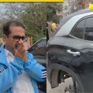 AAP leader, UPSC mentor Awadh Ojha’s car wheels stolen, know what he has to say
