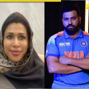 Who is Congress leader Shama Mohamed and why is she facing criticism over her comments on Indian captain Rohit Sharma?