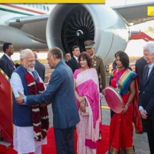 PM Modi arrives in Mauritius for 2-day state visit, to attend National Day celebrations
