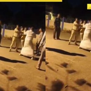 Caught on camera: Karnataka BJP leader, cop engage in power slap contest, here’s what happened next