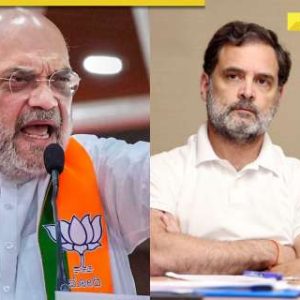 ‘Are bhai, nazar mein hi aatankwadi hain toh…’: Amit Shah’s ‘Kaala Chashma’ jibe at Rahul Gandhi