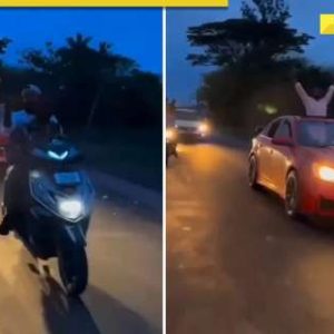 VIDEO: Gang-rape accused flash victory sign, ‘celebrate’ in massive procession after being released on bail