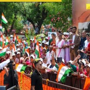 Operation Sindoor hero Colonel Sofiya Qureshi’s sister Shyna Sunsara, other family members join PM Modi’s roadshow in Vadodara