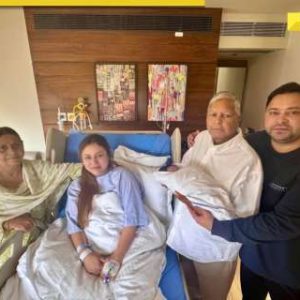 Days after Tej Pratap Yadav’s expulsion from RJD, Lalu-Rabri become grandparents again, name Tejashwi Yadav’s newborn son ‘Iraj Lalu Yadav’, its hidden meaning is…