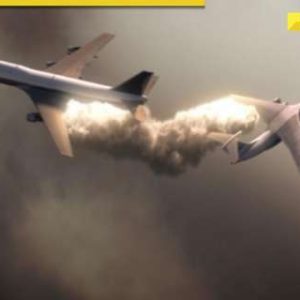 When two aeroplanes collided mid-air near New Delhi, because… killing…