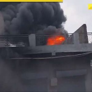 Delhi-NCR: Massive fire at chemical factory in Sonia Vihar, WATCH
