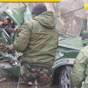2 Army personnel dead, several injured as boulder falls on convoy vehicle in Ladakh