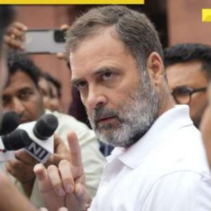LoP Rahul Gandhi claims to have 100% proof of EC doing ‘vote chori’ for BJP, says what we have found is an ‘atom bomb’