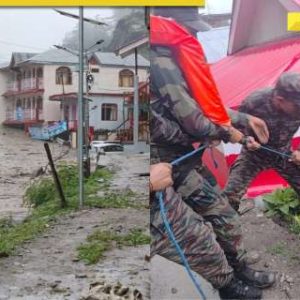 Uttarkashi cloudbursts: Flashfloods claim 4 lives, 8-10 soldiers missing, check key updates