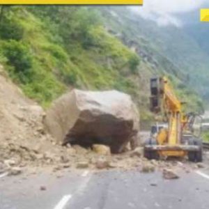 Uttarakhand’s Badrinath route shut amid landslides triggered by heavy fain, viral video shows impact
