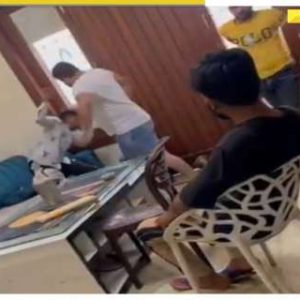 Don’t ask for salary, OTHERWISE…: Horrifying video of shopkeeper brutally beating his staffs with belt goes viral – WATCH