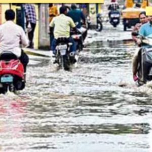 Hyderabad on heavy rain alert; CM Revanth Reddy directs officials to remain vigilant, half-day holiday in schools, WFH for next…