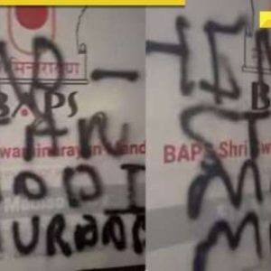 Amid strained India-US relations, Hindu temple gets desecrated in…; Indian consulate reacts