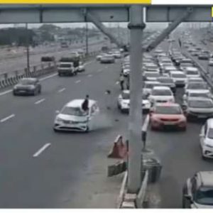 ‘Tossed in the air about 20 feet…’: Horrifying Video shows a Traffic Policeman being hit by a speeding Ertiga on Delhi Meerut Expressway-WATCH