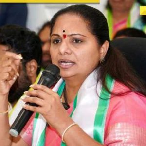 K Kavitha quits BRS day after suspension, claims conspiracy against her, asks father KCR to check…