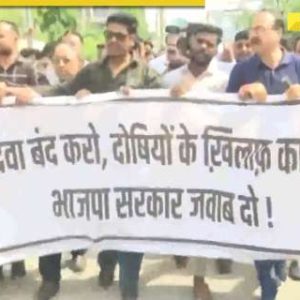 Cough Syrup Row: Massive protest erupts in MP, Rajasthan; protestors demand resignation of…