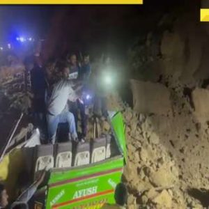 Himachal Pradesh landslide: 15 dead after landslide hits bus in Bilaspur; search ops underway for missing child