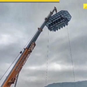 WATCH: 5 stranded mid-air in sky dining restaurant near Munnar in Kerala, rescue ops underway