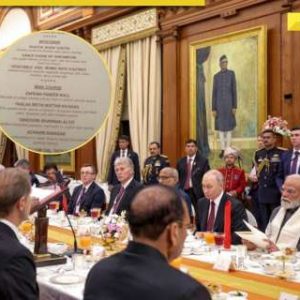 What was Russian President Vladimir Putin served at state banquet at Rashtrapati Bhawan? Lavish MENU reveals, Jhol Momos, Kulfi, Laccha Parantha,…’