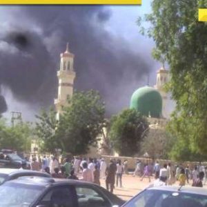 Massive explosion in Mosque in Nigeria’s Maiduguri during evening prayers, dozens killed
