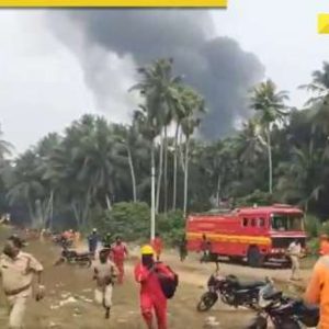Andhra: Gas leak at ONGC oil well in Konaseema triggers fire, mass evacuation