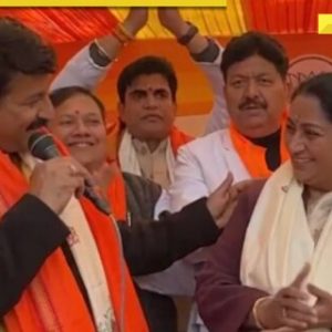 BJP MP Manoj Tiwari’s musical tribute to Delhi CM, heaps praise on Rekha Gupta at Makar Sankranti event