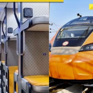 Vande Bharat sleeper train: Viral video shows discarded cups, wrappers inside newly launched Kolkata-Guwahati coaches, vlogger questions ‘who is responisble?’