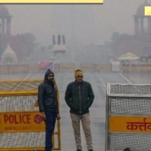 Delhi-NCR weather: Rain, gusty winds lash city, AQI remains poor; check IMD forecast