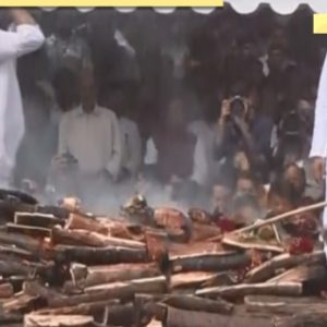 Ajit Pawar cremated with state honours: Amit Shah, Devendra Fadnavis, Riteish Deshmukh present