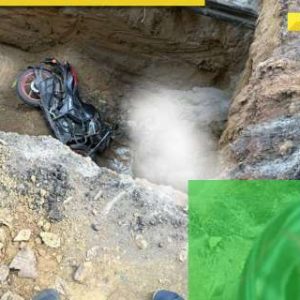 Delhi govt suspends 3 officials after biker dies by falling in open Jal Board pit