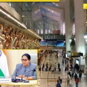 Delhi CM Rekha Gupta inaugurates 120 mist spray system installation at Indira Gandhi International Airport to control air pollution