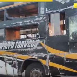 5 dead, several injured after double decker bus overturns on Lucknow-Purvanchal Expressway