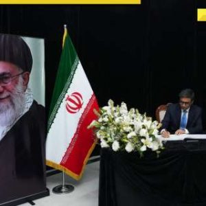 India condoles Iran’s former Supreme Leader Ali Khamenei’s death, foreign secretary Vikram Misra signs condolence book