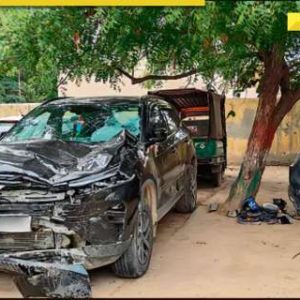 Gurugram Crash: 2 killed after wrong-way car hits bike taxi in Sector 57; probe underway