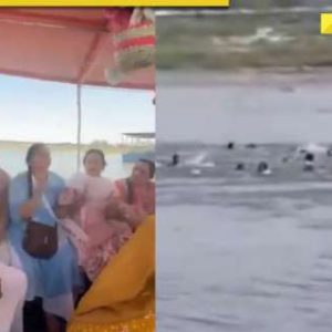 Mathura Tragedy: Video emerges showing devotees chanting ‘radhe radhe’, not wearing life jackets moments before boat capsizes in Yamuna killing 10; WATCH