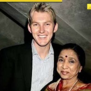 When Asha Bhosle teamed with Australian pacer Brett Lee: Surprising collab you didn’t know about
