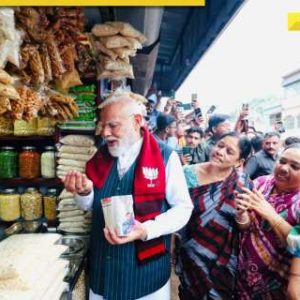 West Bengal Election 2026: PM Modi takes sudden break to enjoy Jhalmuri at Jhargram, sparks row