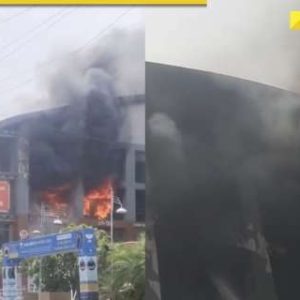 Rajasthan: Massive fire breaks out in Kota’s City Mall, no casualties reported; Video shows thick smoke emerging, watch