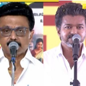 Tamil Nadu CM Vijay meets DMK chief Stalin in Chennai day after taking oath