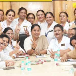 Delhi CM Rekha Gupta makes surprise LNJP visit on International Nurses Day, highlights 27-fold Stipend hike for interns